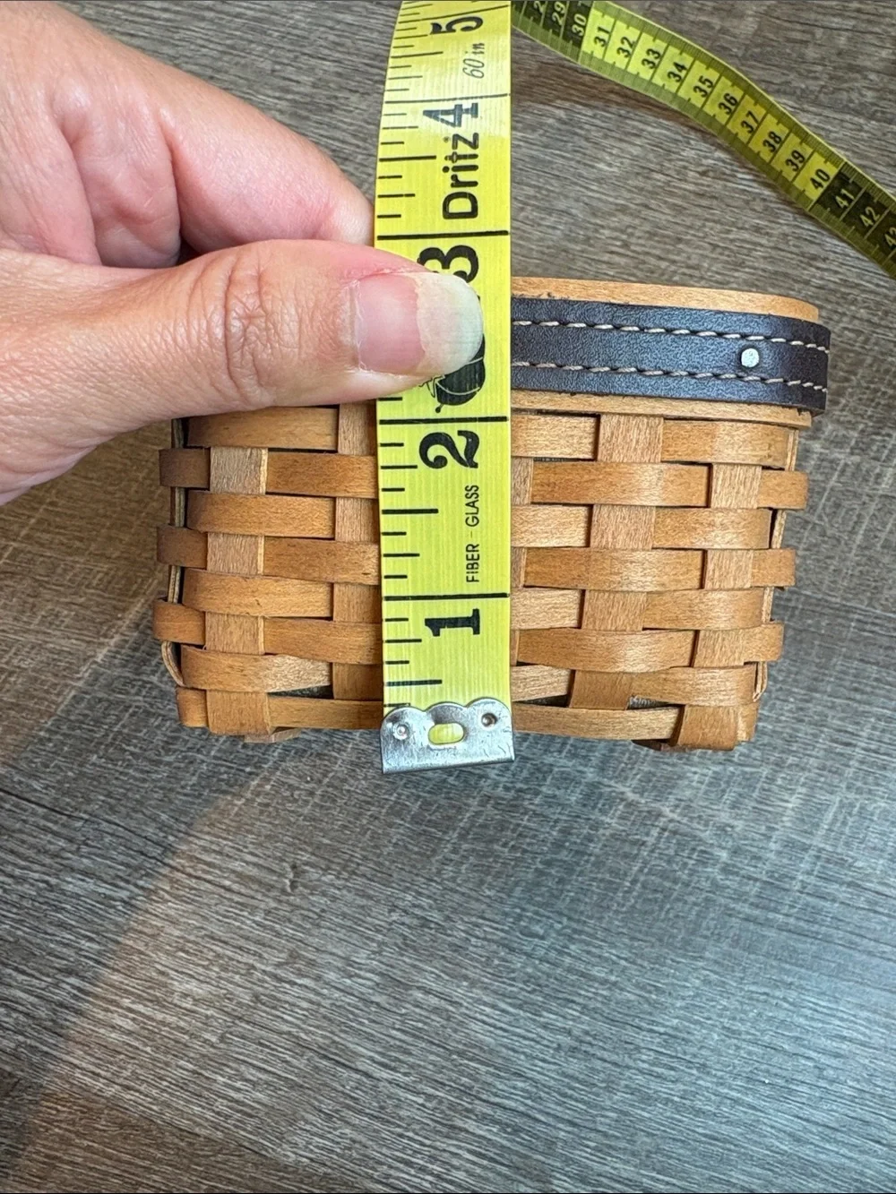 Longaberger 2003 Father's Day Pocket Change Basket